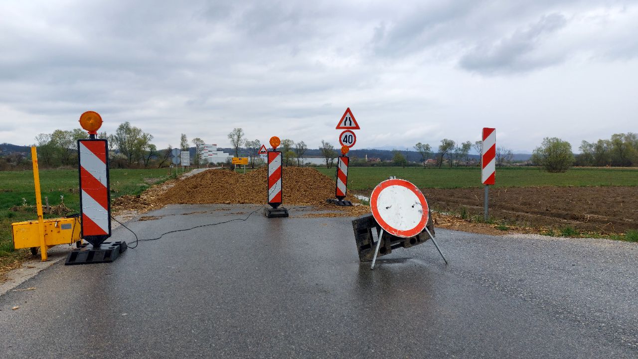 VAŽNA OBAVIJEST: Zabrana prometa na cesti između Dubovca i Poznanovca